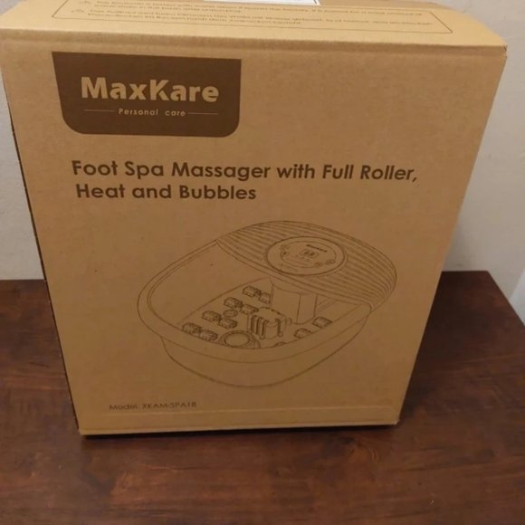 Foot Spa Bath Massager with Heat, Bubble and Vibration, 95-118℉ - Picture 6 of 7